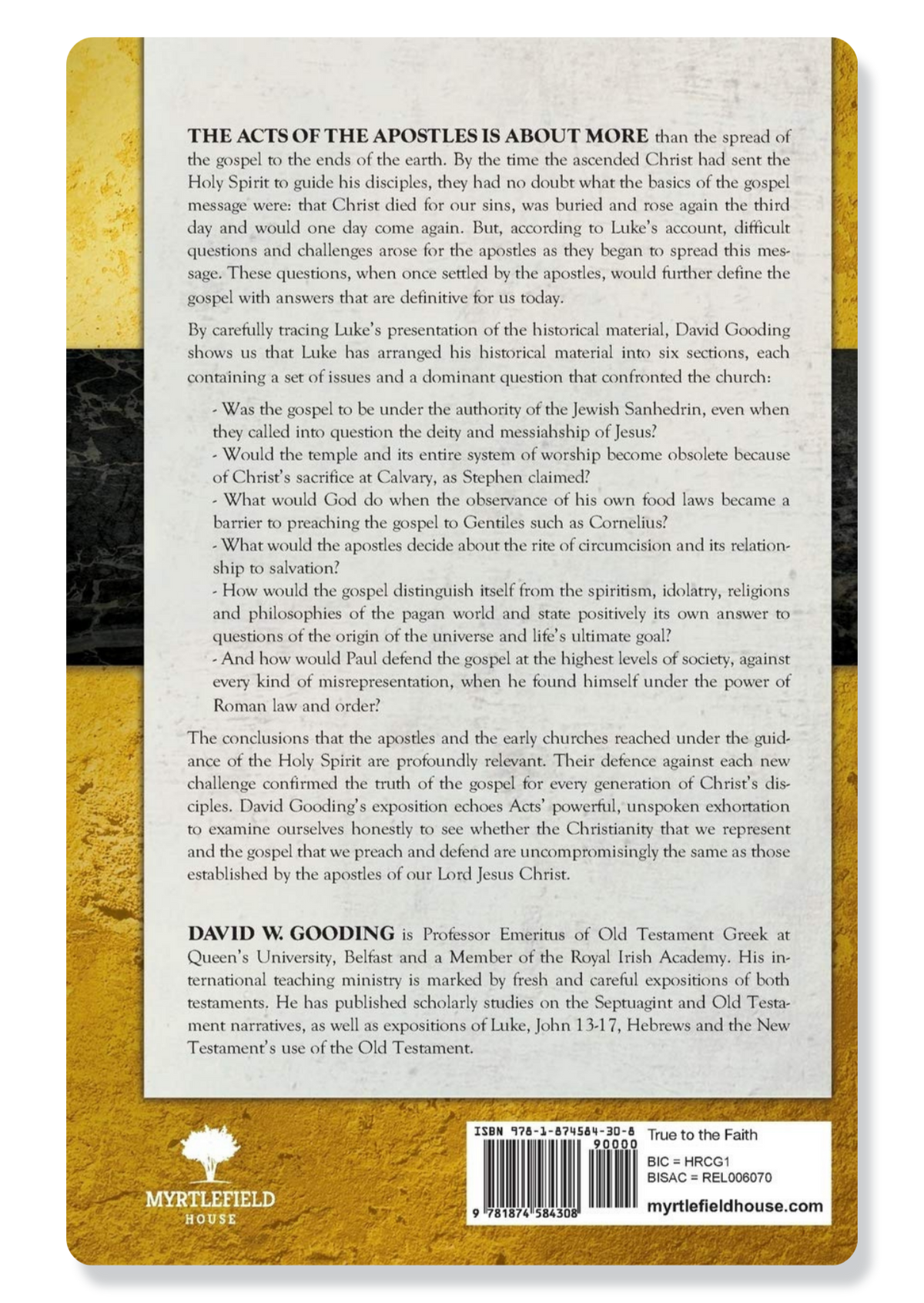 Acts: True To The Faith