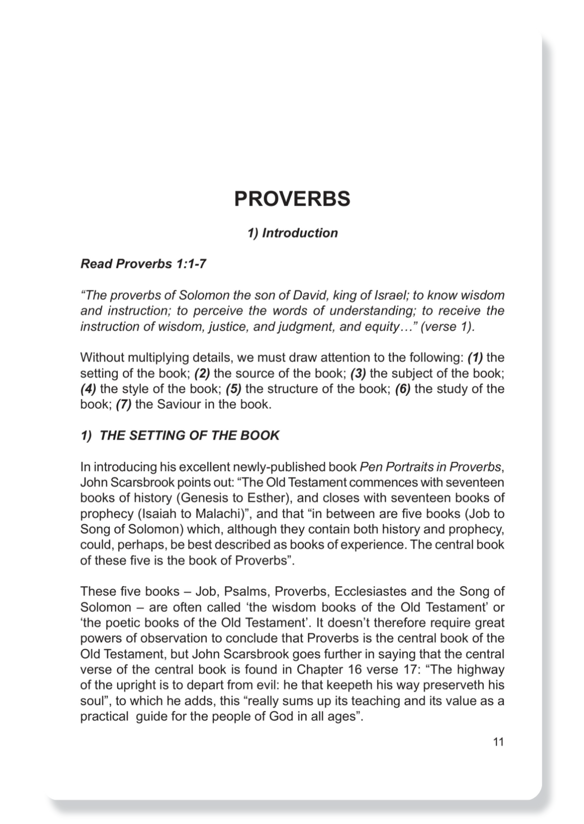 Proverbs