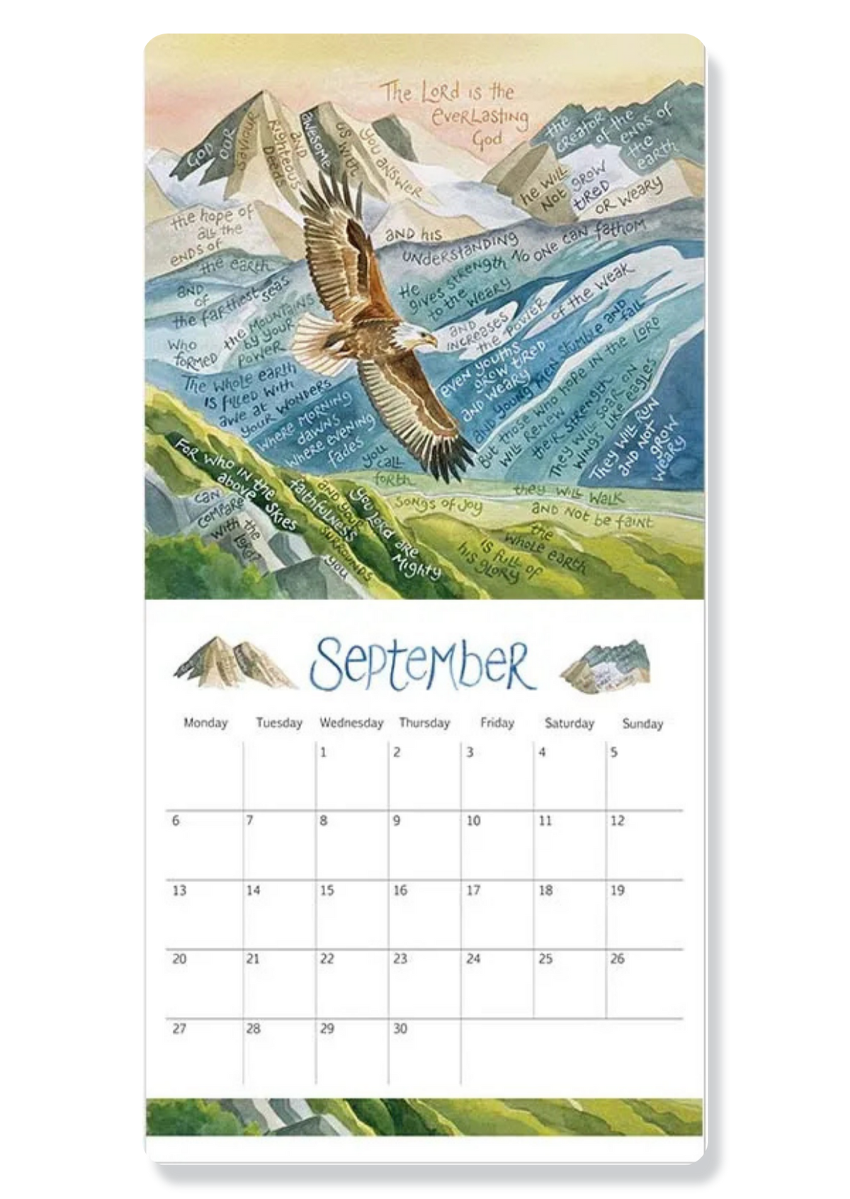 Hannah Dunnett Large Calendar