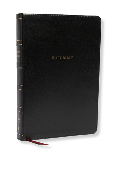 NKJV Reference Bible Center-Column, Giant Print (Black)