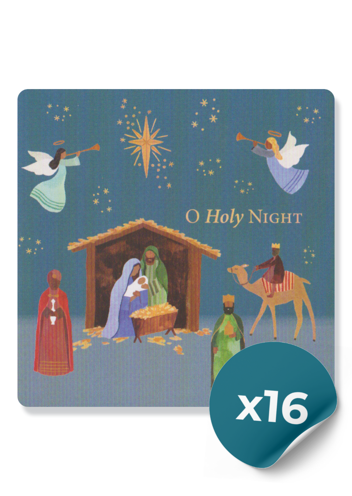 Christmas Cards: Oh Holy Night (16 Cards)