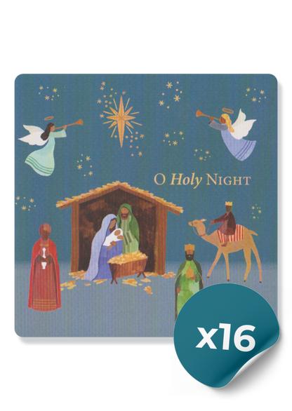Christmas Cards: Oh Holy Night (16 Cards)
