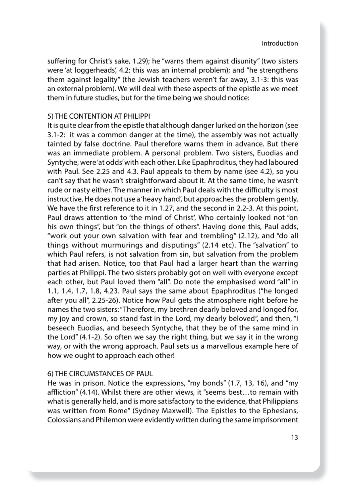 Philippians, Colossians, 1 Thessalonians & 2 Thessalonians