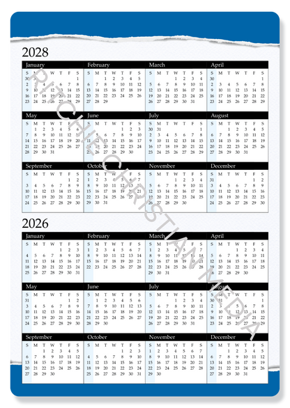 Gospel Calendar 2027