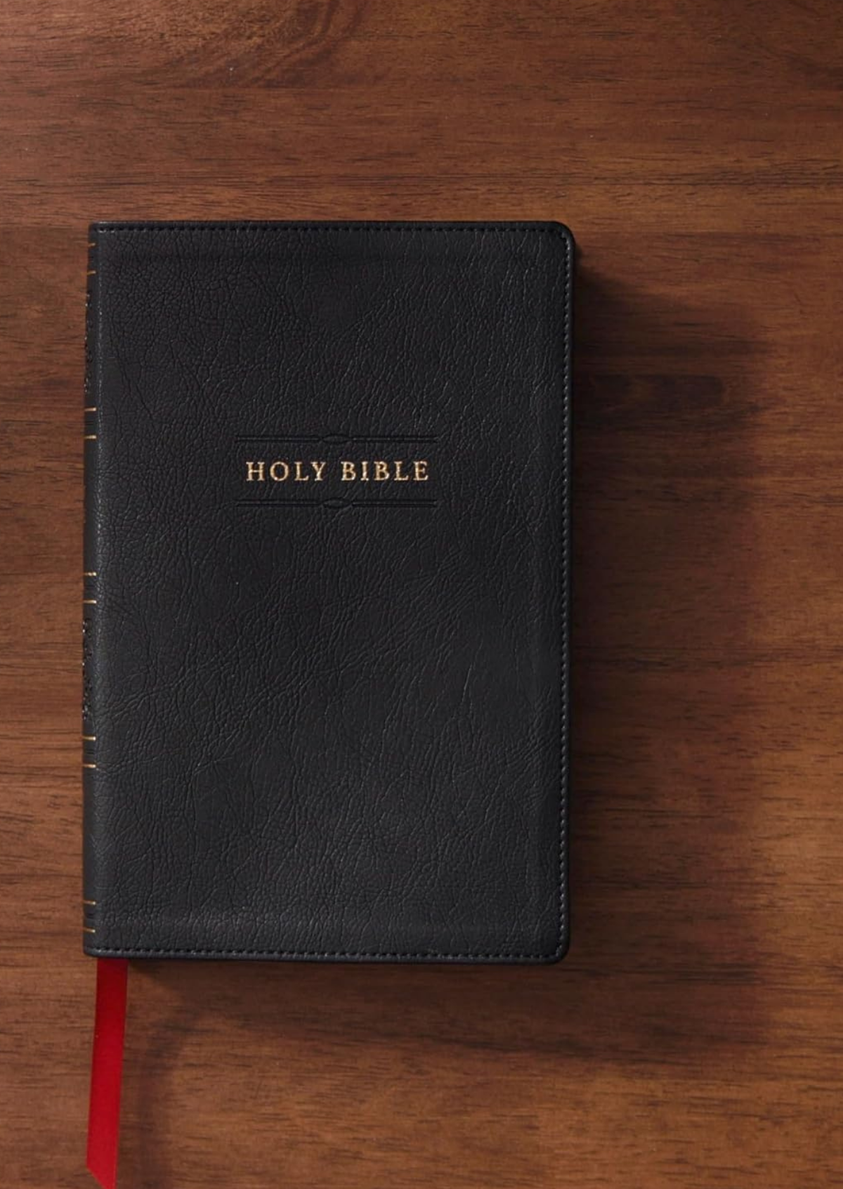 NKJV Personal Size Large Print Reference Bible (Black)