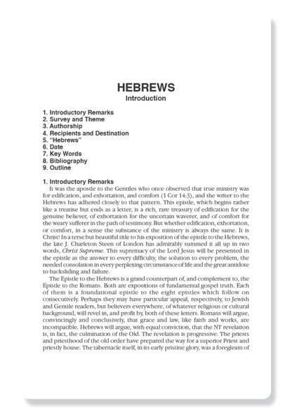 Hebrews