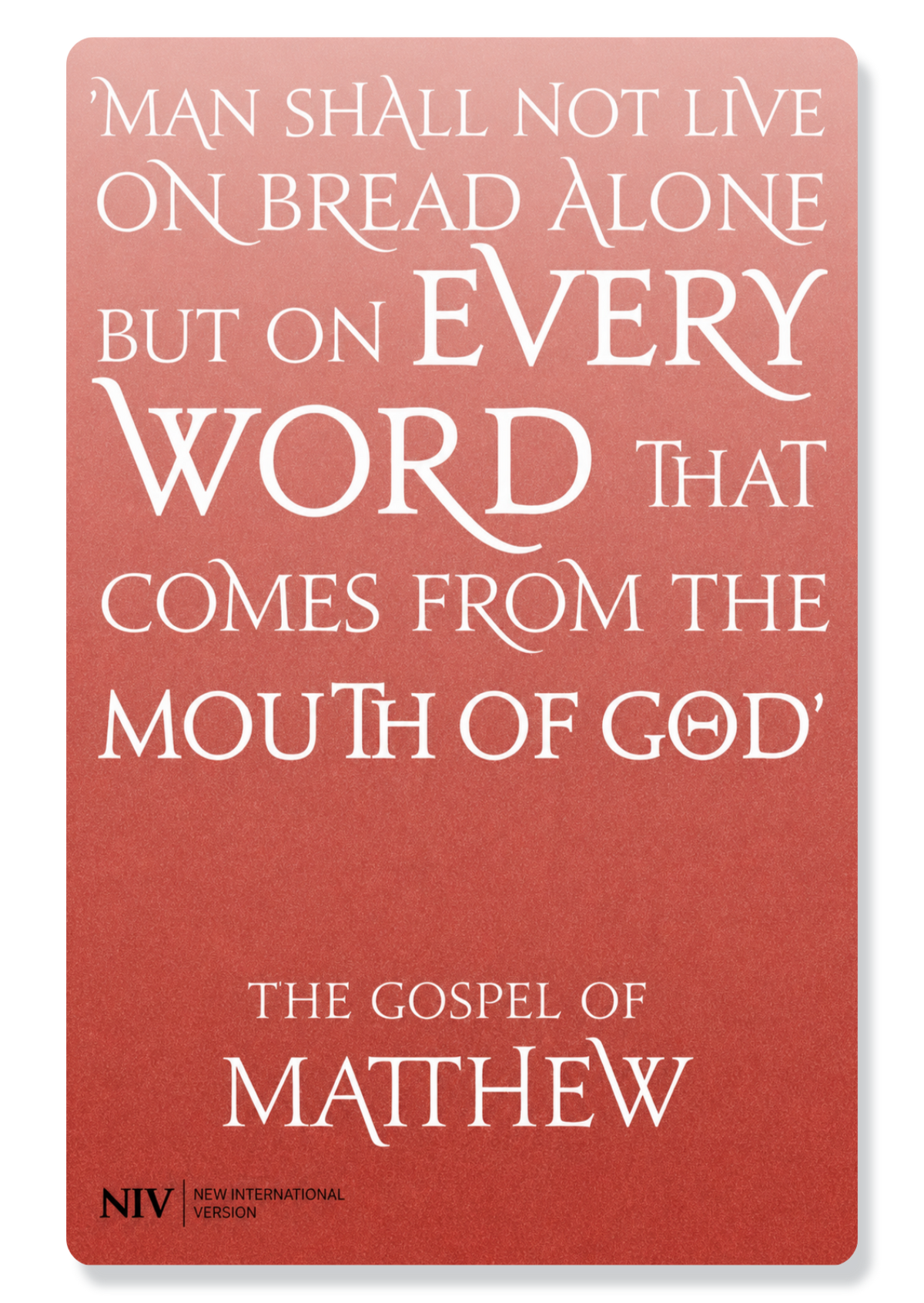 NIV Gospel Of Matthew