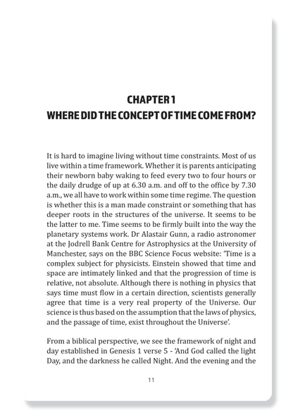 The Use of Time