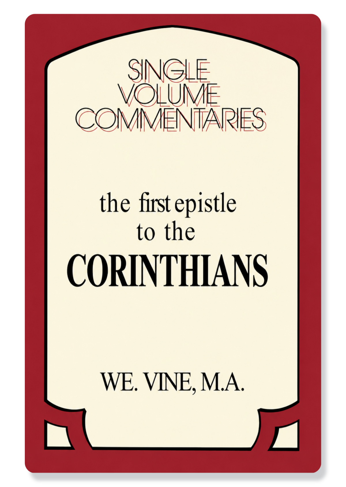 The 1st Epistle To The Corinthians