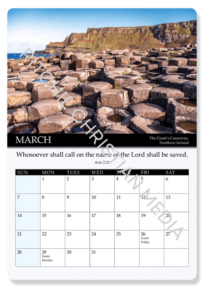Gospel Calendar 2027