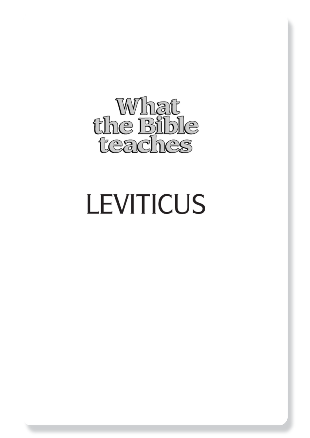 Leviticus