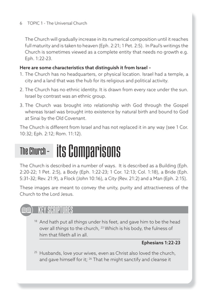 Book 1: The Church
