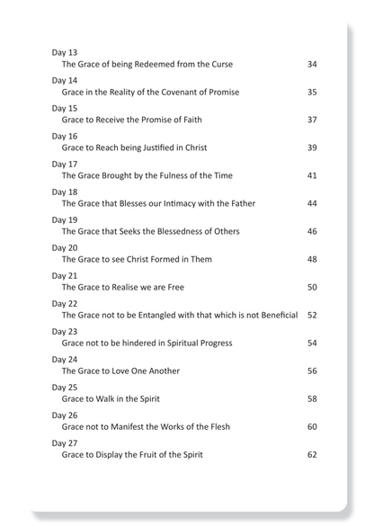 Daily Grace in Galatians