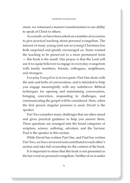 Everyday Evangelism