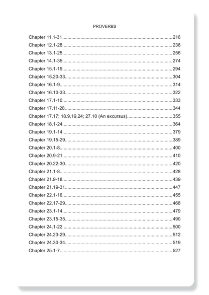 Proverbs