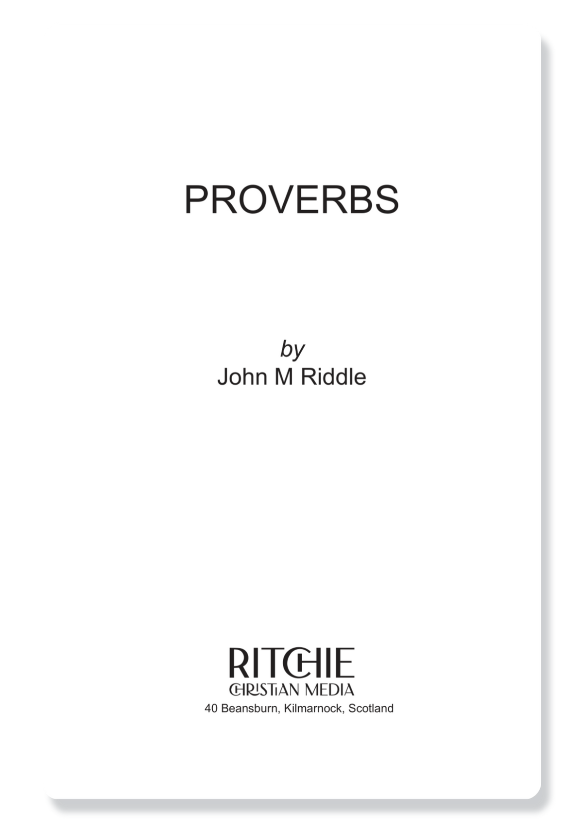 Proverbs