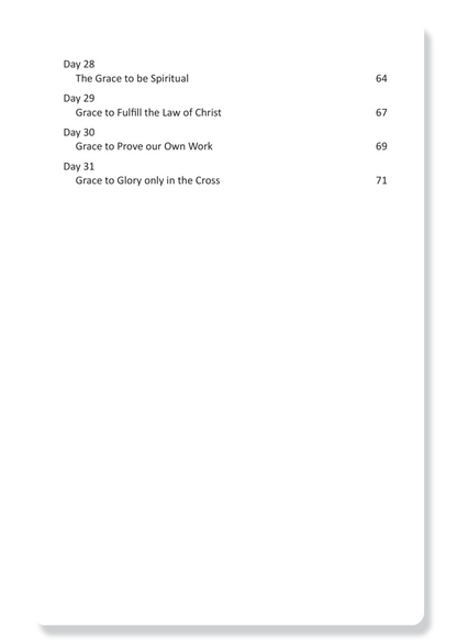 Daily Grace in Galatians