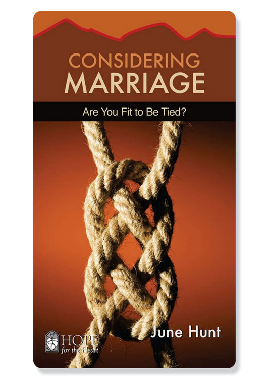 Considering Marriage: Are You Fit to Be Tied?