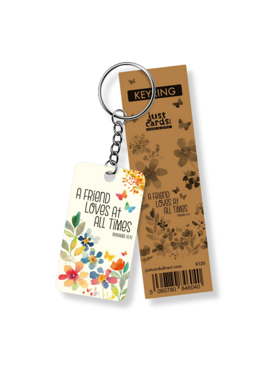 A Friend Loves Keyring