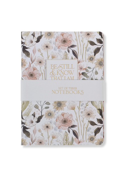 Be Still and Know Set of 3 A5 Notebooks