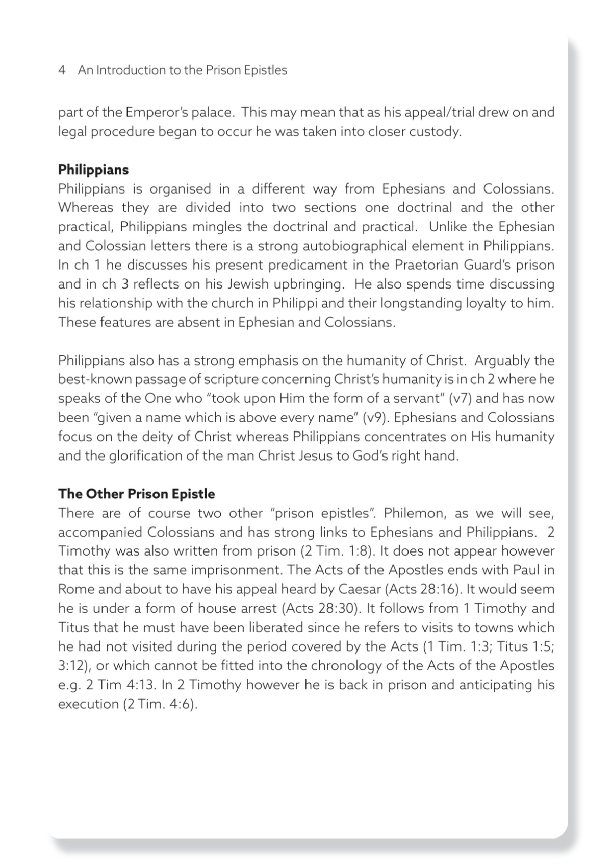 Book 5: The Prison Epistles