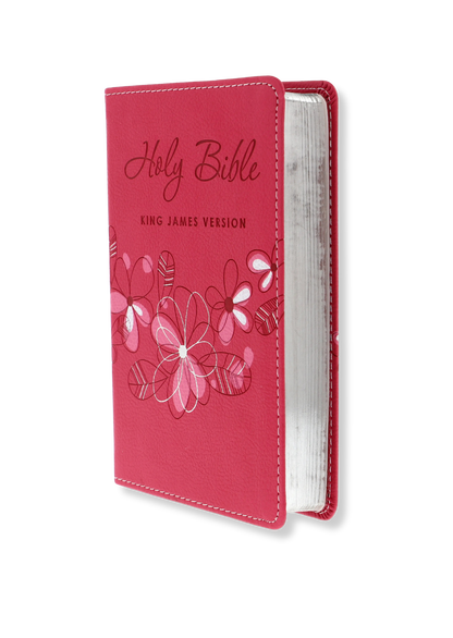 KJV Pocket Edition, Luxleather (Pink)