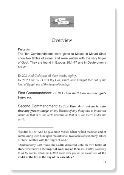 10 Commandments