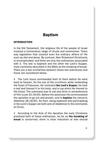 Baptism