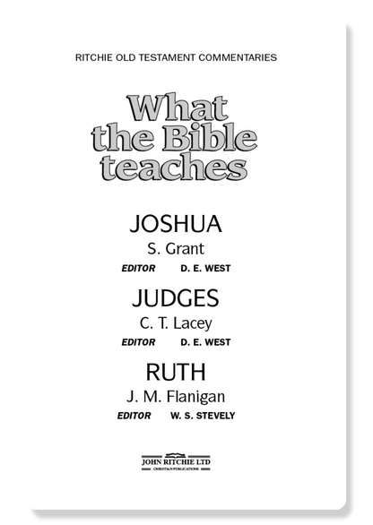 Joshua, Judges & Ruth