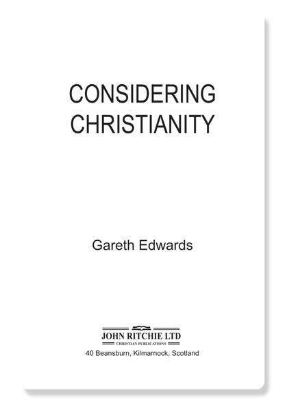 Considering Christianity