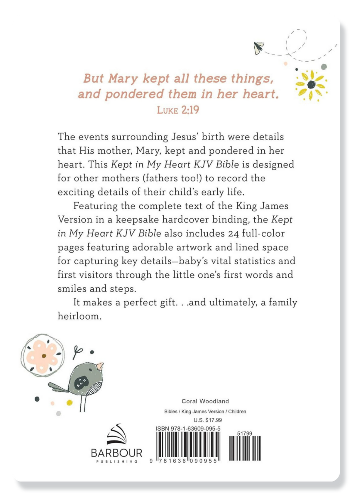 KJV Kept In My Heart Bible