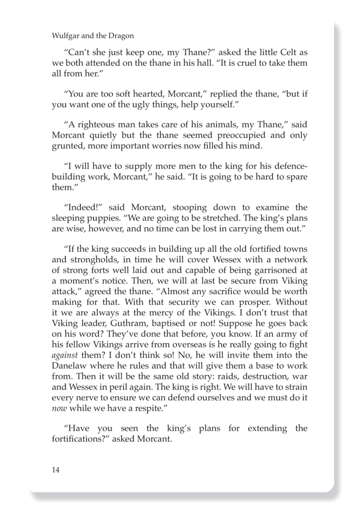 Book 2:  Wulfgar and the Dragon