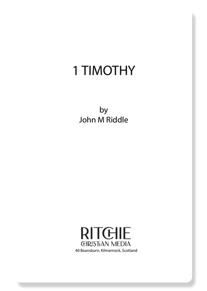 1 Timothy, 2 Timothy, Titus & Philemon
