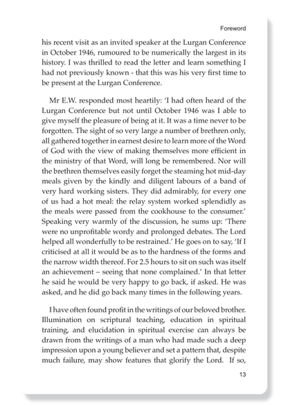 Collected Writings Of E.W. Rogers: Vol 1
