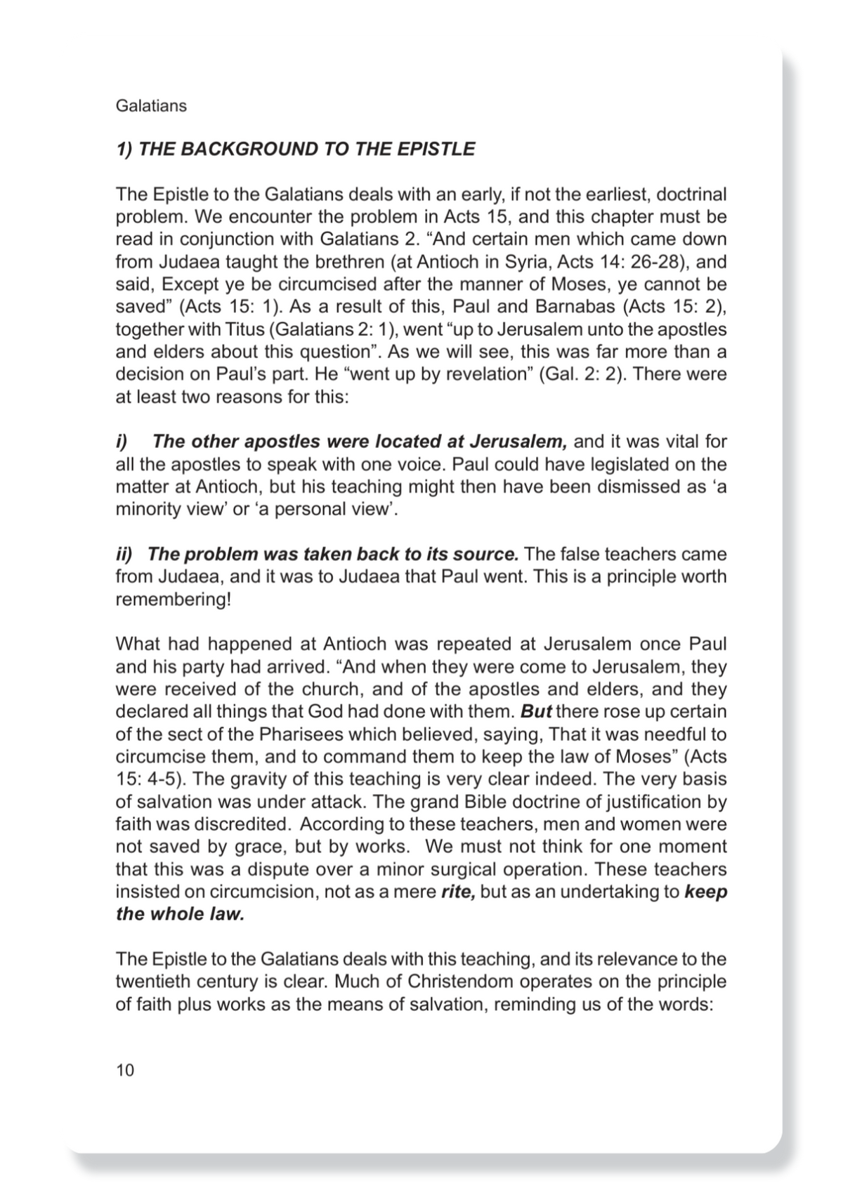 Galatians & Ephesians