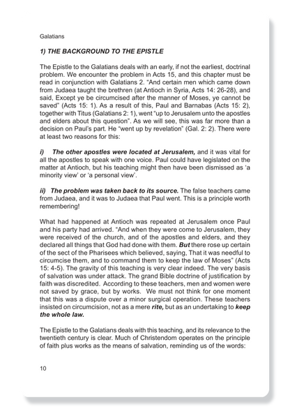 Galatians & Ephesians