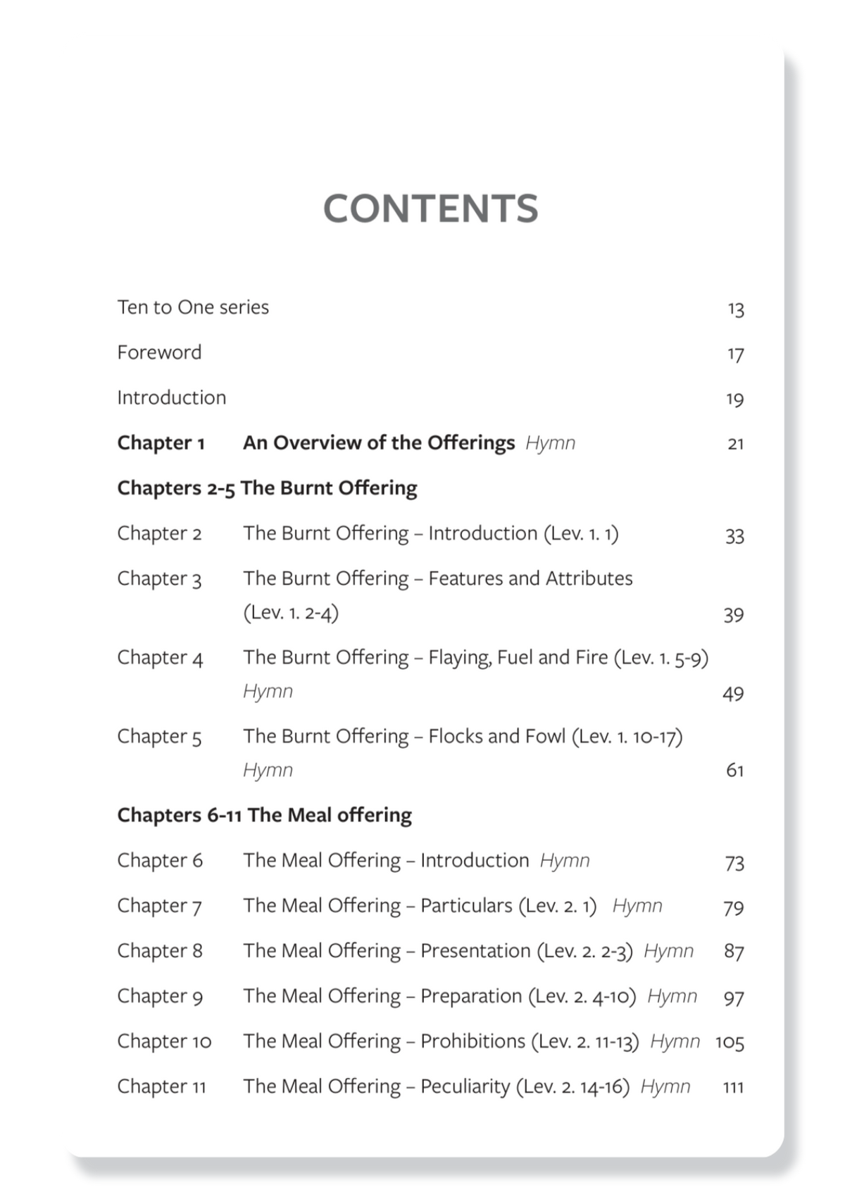 5 Principal Offerings