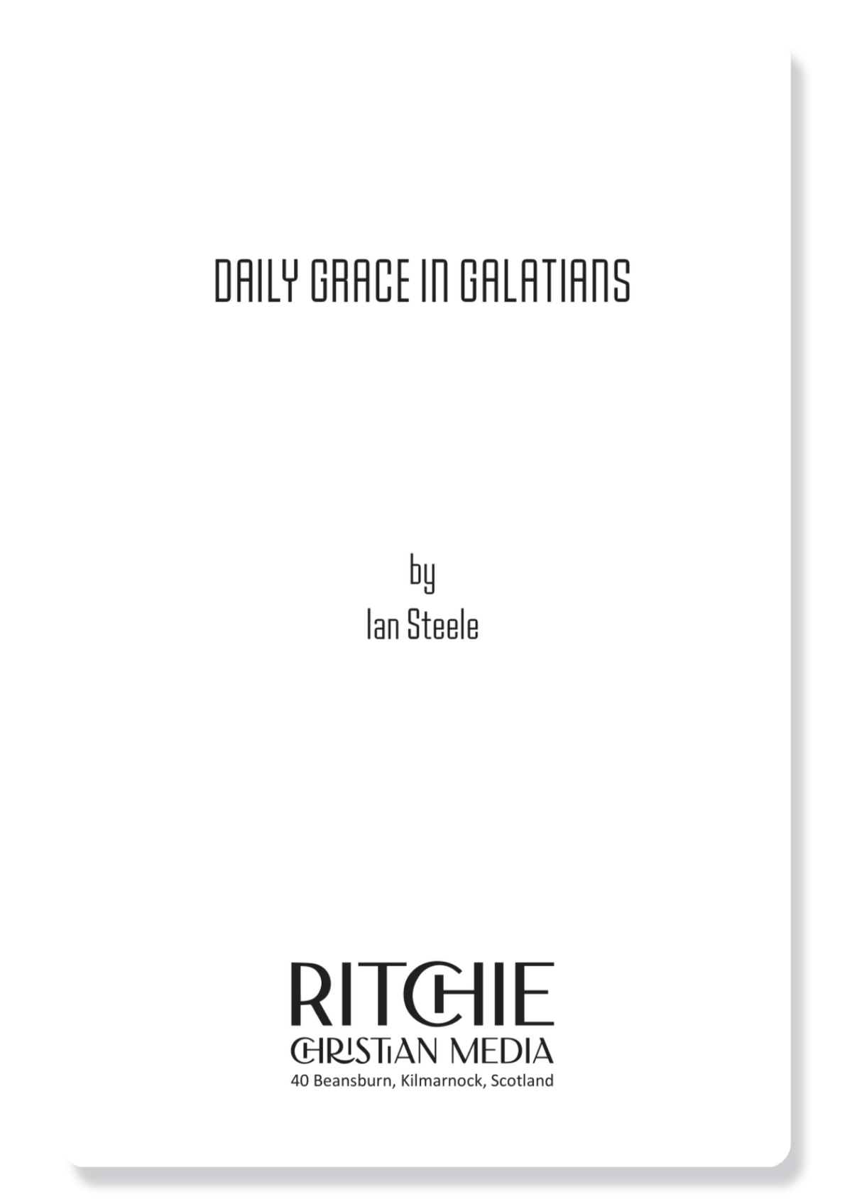 Daily Grace in Galatians