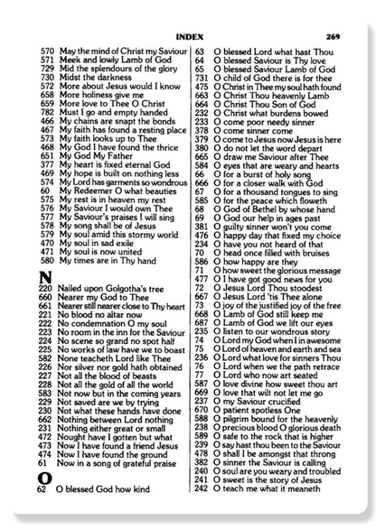 New Gospel Hymn Book