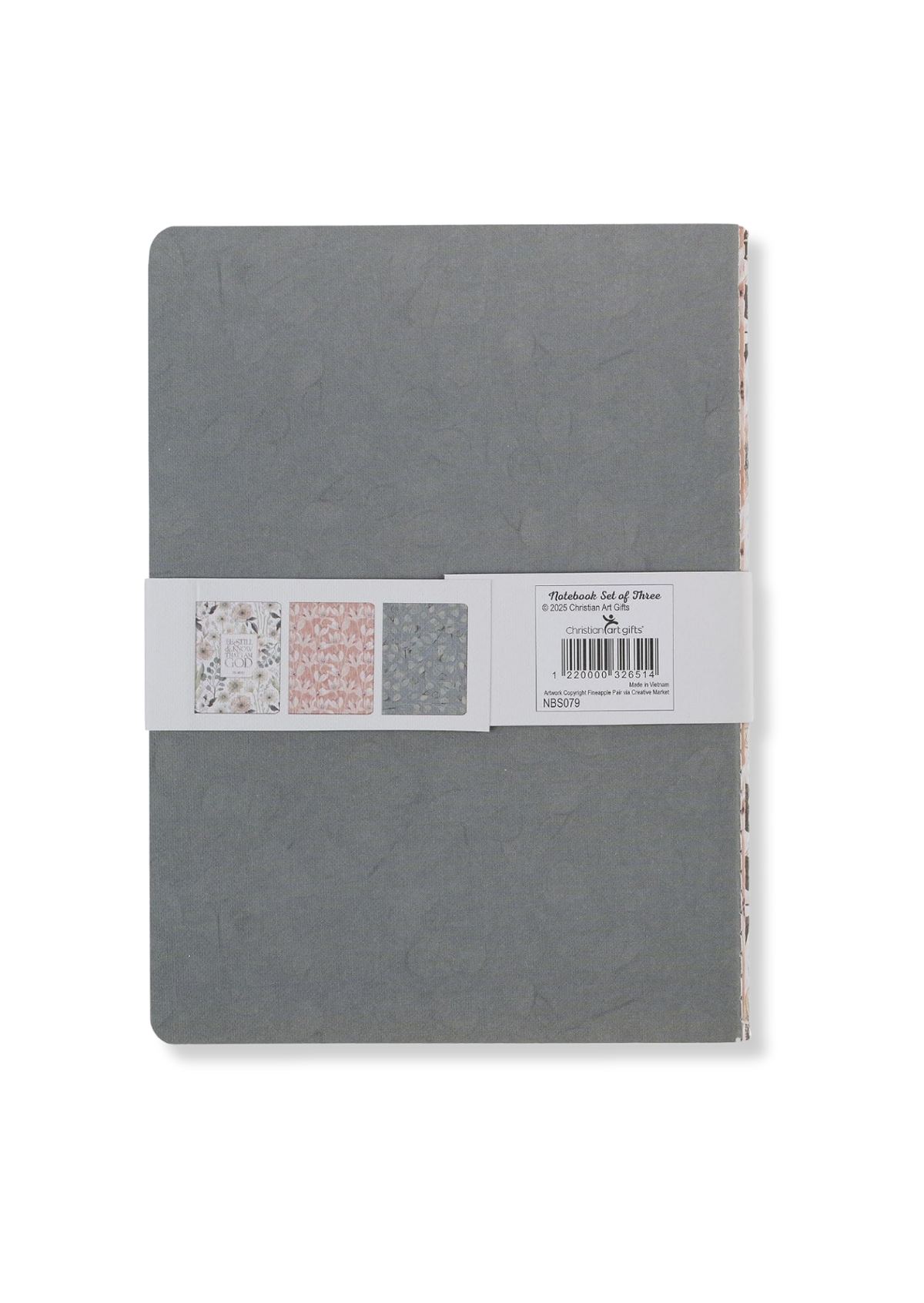 Be Still and Know Set of 3 A5 Notebooks