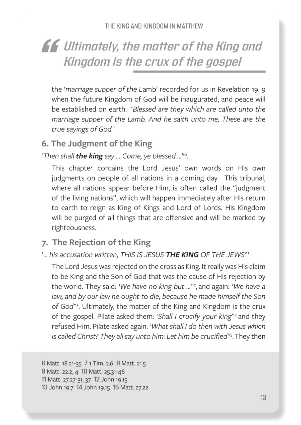 8 Kingdom Parables