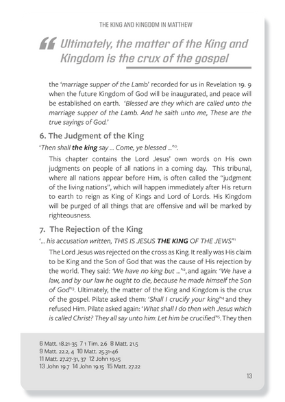 8 Kingdom Parables