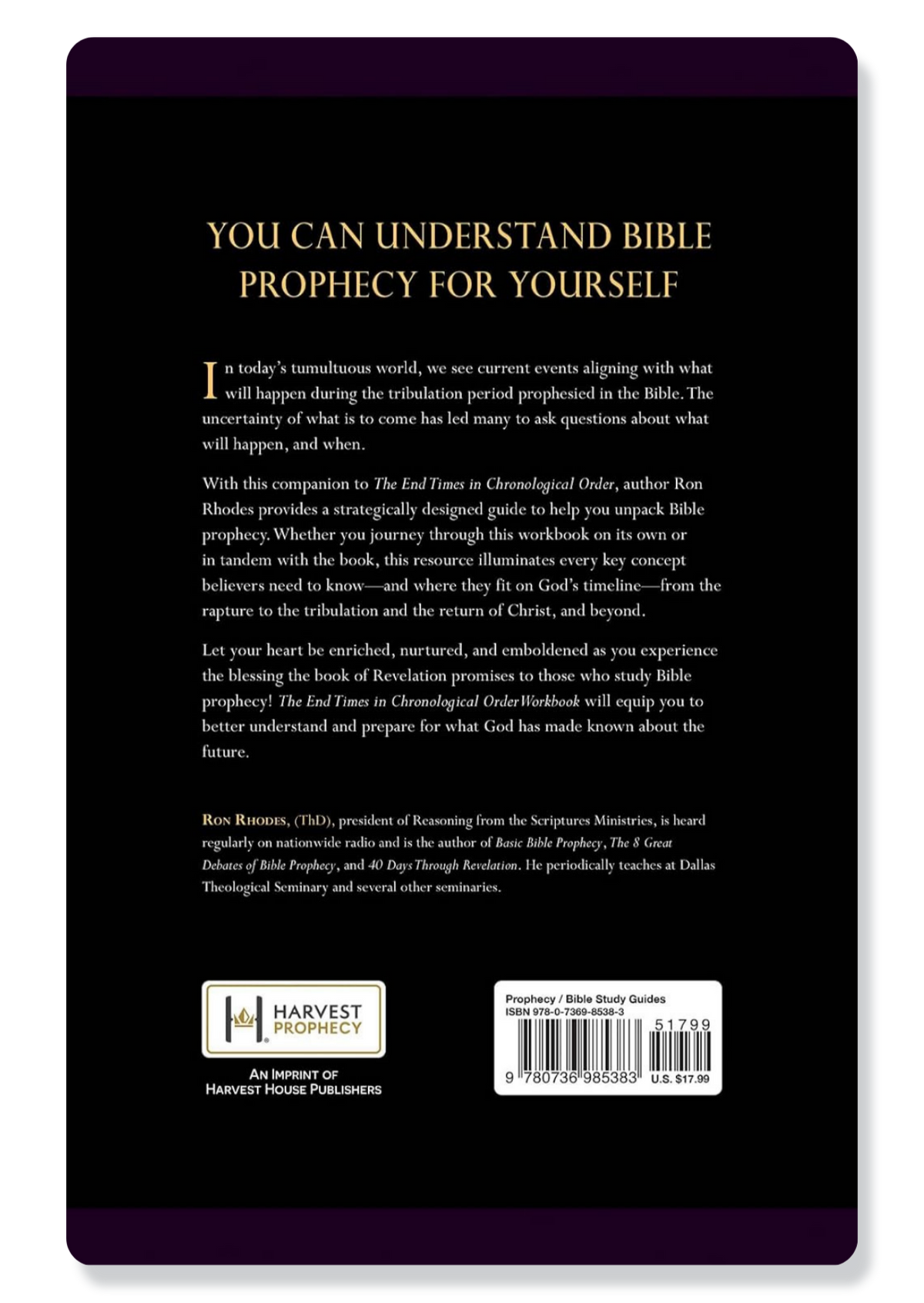 The End Times in Chronological Order Workbook