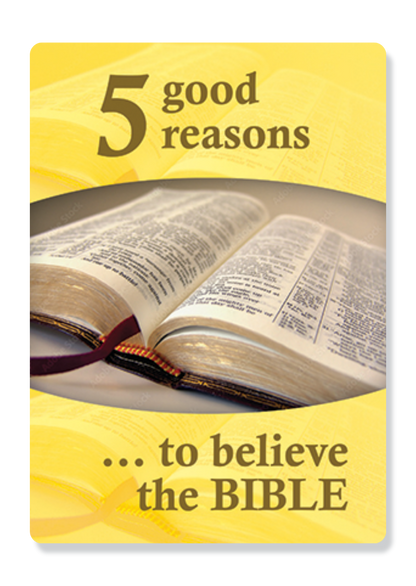 5 Good Reasons A6 Gospel Cards - Complete Set