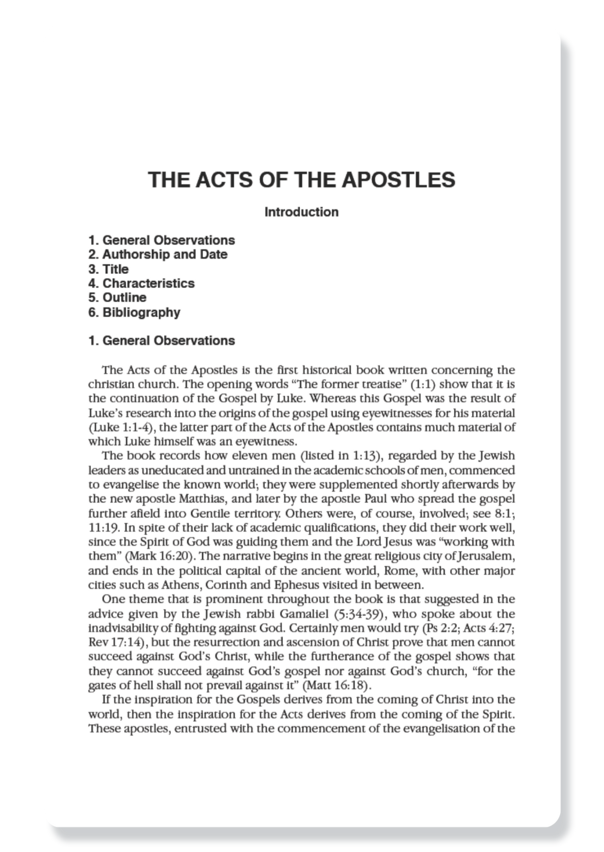 Acts & James