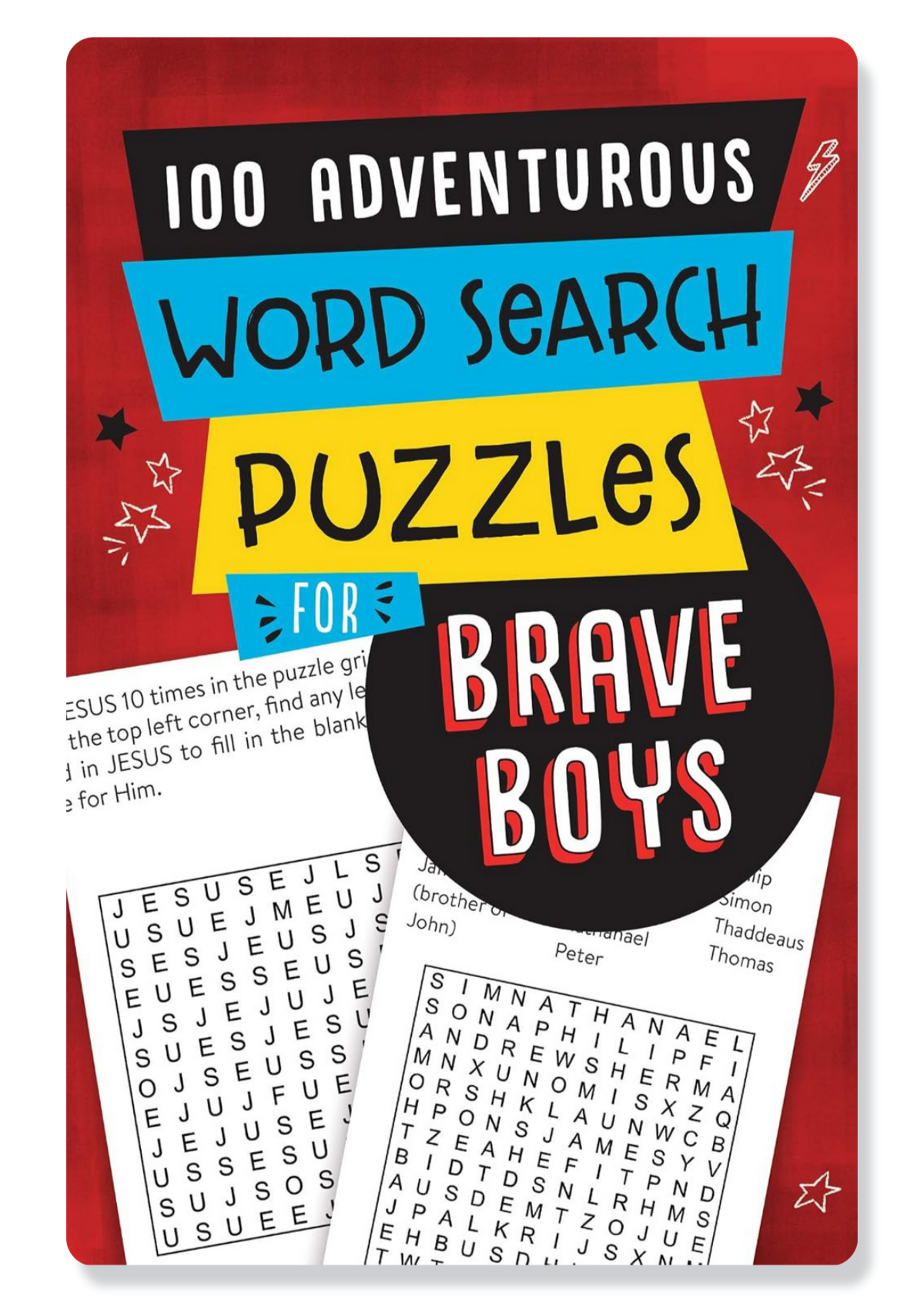 100 Adventurous Word Search Puzzles For Brave Boys