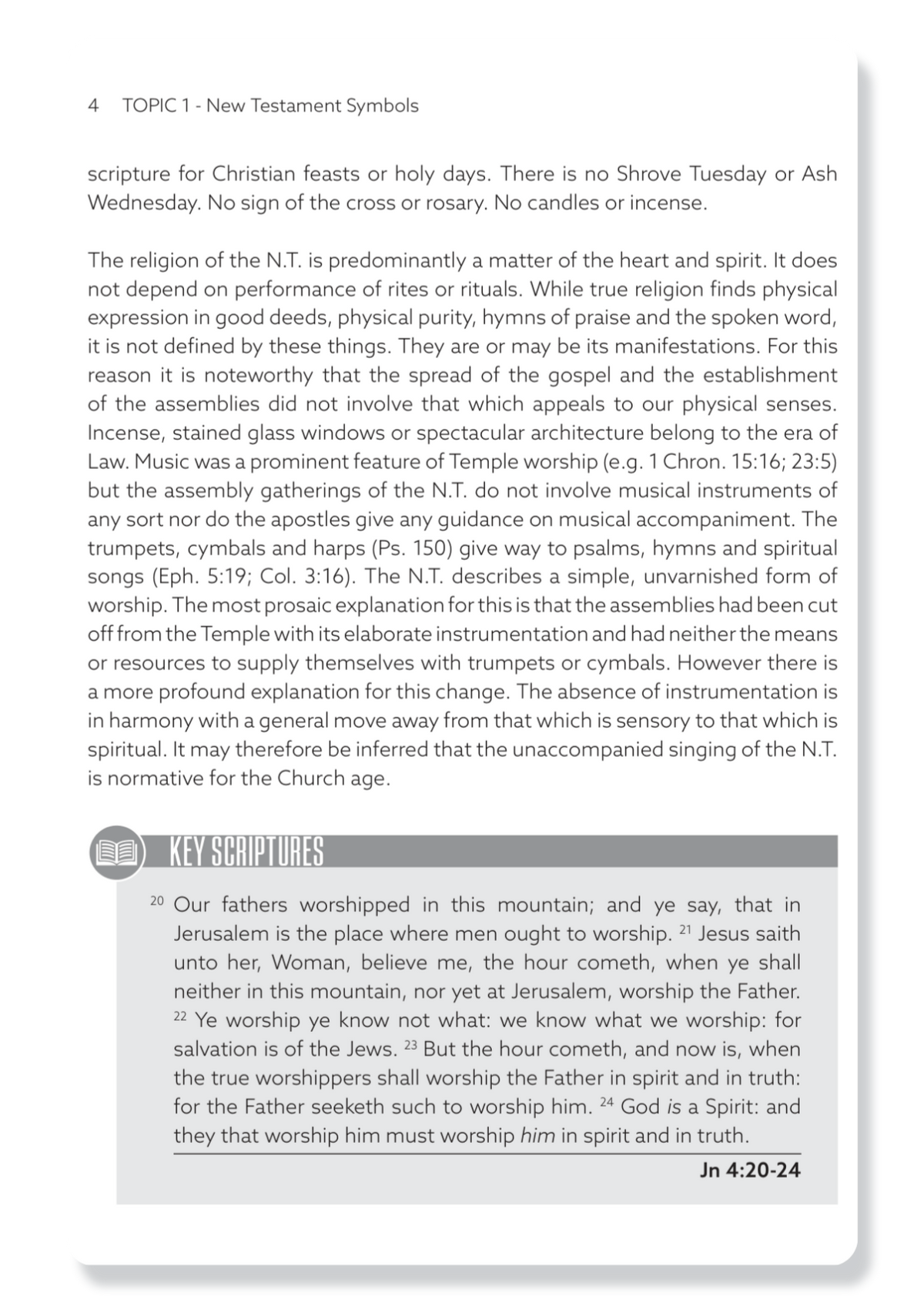 Book 3: New Testament Symbols