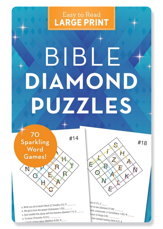 Bible Diamond Puzzles Large Print