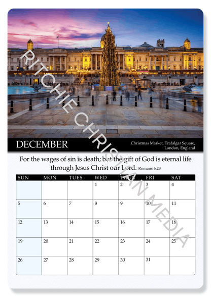 Gospel Calendar 2027